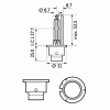 PHILIPS 85122C1 Лампа газоразрядная ксеноновая D2S 35W Xenon Standard 4300K