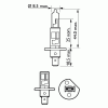 PHILIPS 12258VPS2 Лампа H1 12V 55W VisionPlus Комплект 2шт