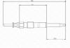 MAGNETI MARELLI 062900039304 Свеча накаливания