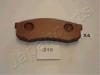 JAPANPARTS PP-210AF Комплект тормозных колодок, диско