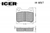 ICER 180517 Комплект тормозных колодок, диско