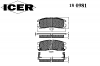 ICER 180981 Комплект тормозных колодок, диско