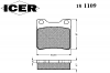ICER 181109 Комплект тормозных колодок, диско