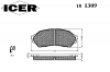 ICER 181309 Комплект тормозных колодок, диско