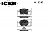 ICER 181383 Комплект тормозных колодок, диско