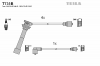 TESLA T735B Ккомплект проводов зажигания