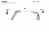 TESLA T888B Ккомплект проводов зажигания