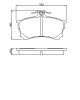 BOSCH 0 986 424 370 Комплект тормозных колодок, диско