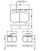 BOSCH 0 986 424 376 Комплект тормозных колодок, диско