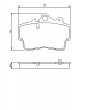BOSCH 0 986 424 570 Комплект тормозных колодок, диско