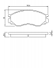 BOSCH 0 986 424 572 Комплект тормозных колодок, диско