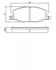 BOSCH 0 986 460 960 Комплект тормозных колодок, диско