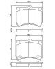 BOSCH 0 986 460 974 Комплект тормозных колодок, диско