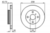 BOSCH 0 986 478 438 Тормозной диск