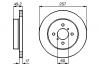 BOSCH 0 986 478 984 Тормозной диск