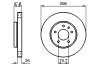 BOSCH 0 986 479 267 Тормозной диск