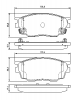 BOSCH 0 986 494 078 Комплект тормозных колодок, диско