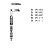 BREMI 205H200 Ккомплект проводов зажигания
