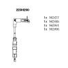 BREMI 223H200 Ккомплект проводов зажигания
