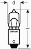 OSRAM 64113 Лампа накаливания, внутренее освещение; Лампа накаливания, внутренее освещение; Лампа, лампа чтения; Лампа, лампа чтения