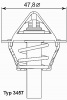 WAHLER 3457.90D Термостат, охлаждающая жидкость