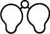 REINZ 71-34361-00 Прокладка, впускной коллектор