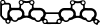 REINZ 71-52707-00 Прокладка, впускной коллектор