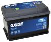 EXIDE EB712 Стартерная аккумуляторная батар; Стартерная аккумуляторная батар