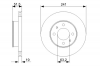 BOSCH 0 986 479 377 Тормозной диск