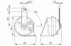 BOSCH 9320335007 Звуковой сигнал; Звуковой сигнал