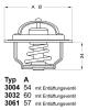 WAHLER 3032.88 Термостат, охлаждающая жидкость; Термостат, охлаждающая жидкость