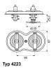 WAHLER 4223.83D Термостат, охлаждающая жидкость