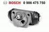 BOSCH 0 986 475 750 Колесный тормозной цилиндр