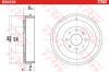 TRW DB4360 Тормозной барабан