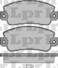 LPR 05P007 Комплект тормозных колодок, диско
