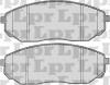 LPR 05P1207 Комплект тормозных колодок, диско