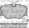 LPR 05P280 Комплект тормозных колодок, диско