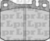 LPR 05P572 Комплект тормозных колодок, диско
