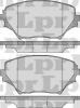 LPR 05P958 Комплект тормозных колодок, диско