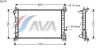 AVA COOLING SYSTEMS FD2379 Радиатор, охлаждение двигател