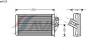 AVA COOLING SYSTEMS PEA6228 Теплообменник, отопление салона
