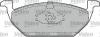VALEO 598408 Комплект тормозных колодок, диско