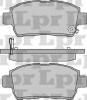 LPR 05P1062 Комплект тормозных колодок, диско