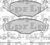 LPR 05P225 Комплект тормозных колодок, диско