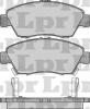 LPR 05P564 Комплект тормозных колодок, диско