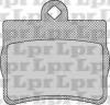 LPR 05P725 Комплект тормозных колодок, диско