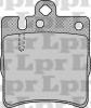 LPR 05P957 Комплект тормозных колодок, диско