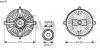 AVA COOLING SYSTEMS MSC413 Сцепление, вентилятор радиатора