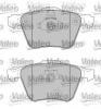 VALEO 598657 Комплект тормозных колодок, диско