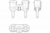 BOSCH 0320226008 Звуковой сигнал; Звуковой сигнал
